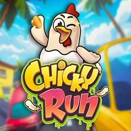 Chicky Run slot logo by PG Soft at Nordspin CasinoChicky Run