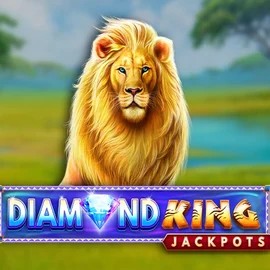 Diamond King Jackpots logo by SpinPlay Games Nordspin Casino